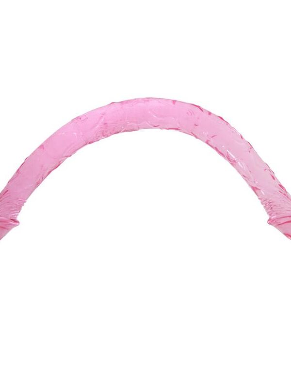 Dildo Doble Color Rosa 44 cm
