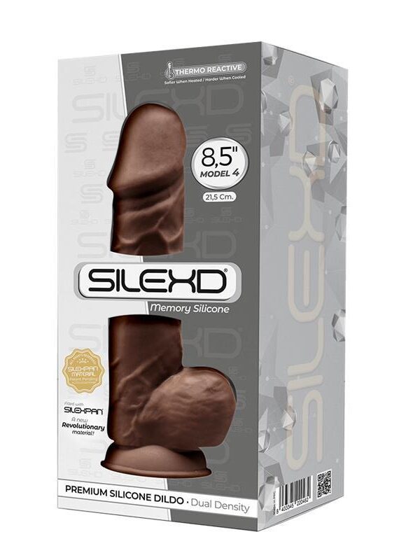 Dildo Dual Density Mod 4 - 8.5 Marrón