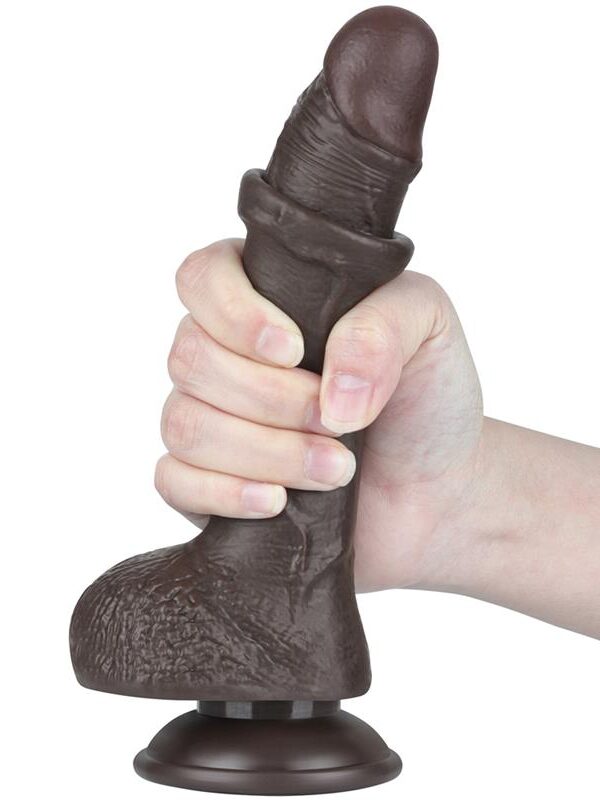 Dildo Dual Layer Piel Deslizante 7.5