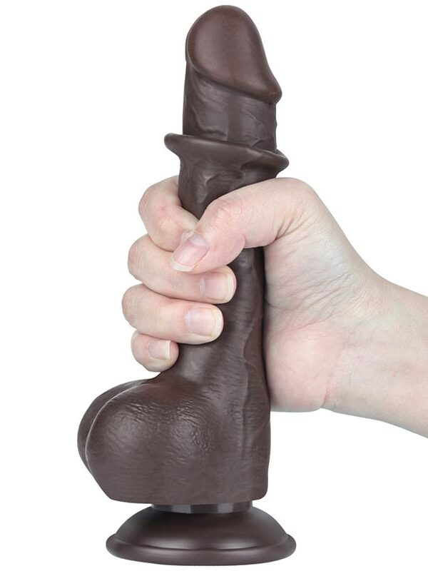 Dildo Dual Layer Piel Deslizante 7.5