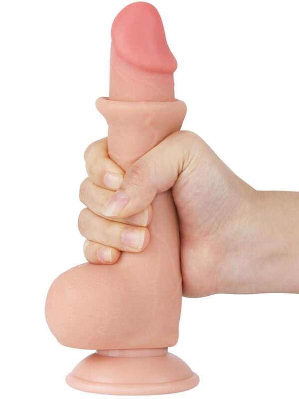 Dildo Dual Layer Piel Deslizante 7.5