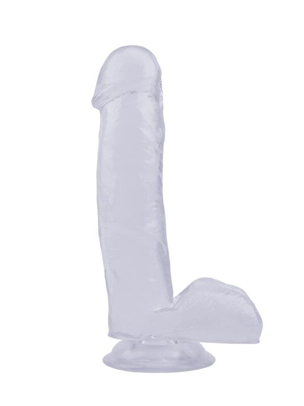 Dildo Hi-Rubber 7 Transparente