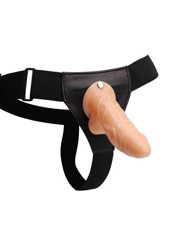 Dildo Hueco con Arnés Hollow Cock