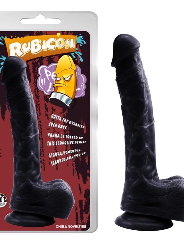 Dildo Leviathan 25.5 x 4.5 cm Negro