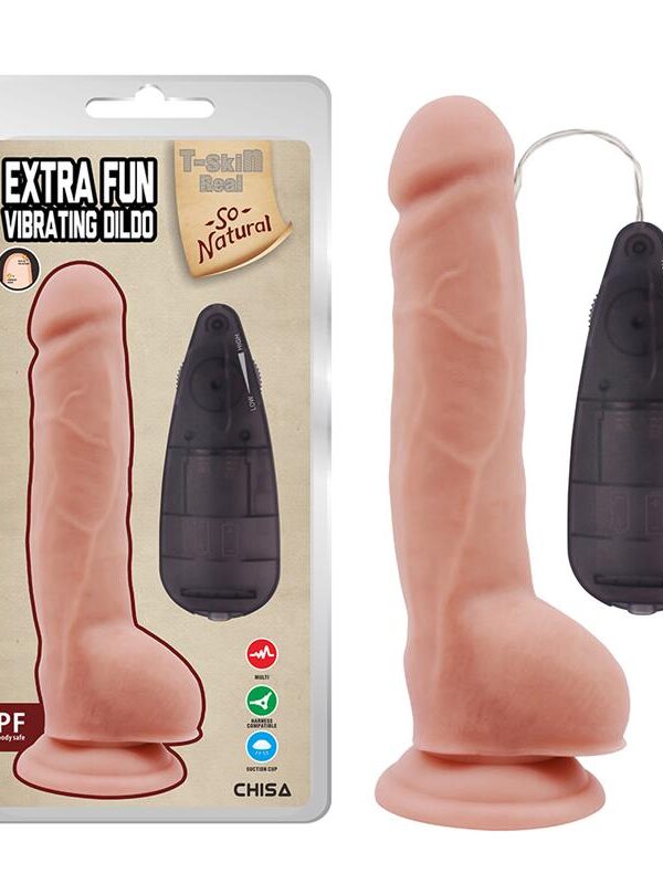 Dildo Vibrador Realista Extra Fun 9.2