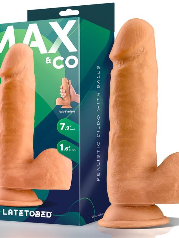 Dimi Dildo Realista con Testículos 7.9 Natural