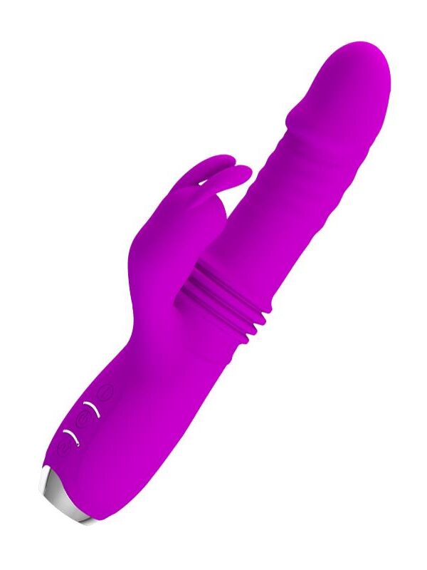Dorothy Vibrador con Función Up and Down USB Púrpura
