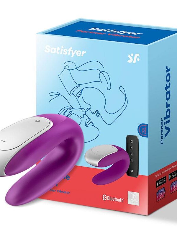 Double Fun Vibrador para Parejas con APP y Control Remoto Violeta