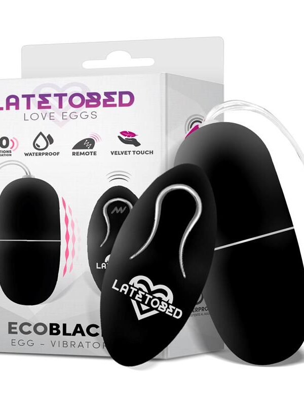 Ecoblack Huevo Vibrador con Control Remoto