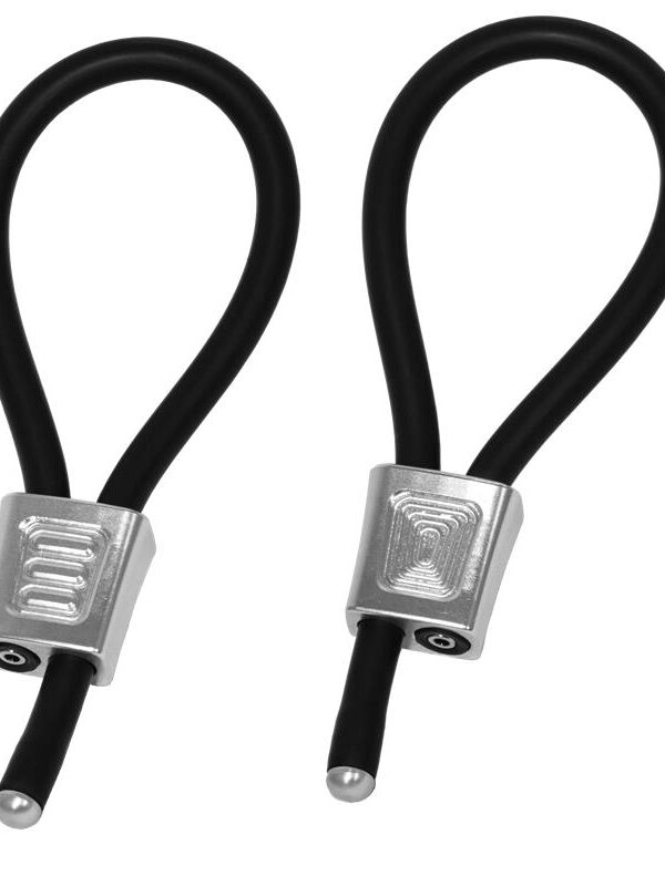 ElectraLoops Prestige Set de 2 Anillos para el Pene Plateado