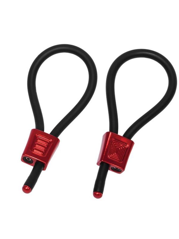 ElectraLoops Prestige Set de 2 Anillos para el Pene Rojo