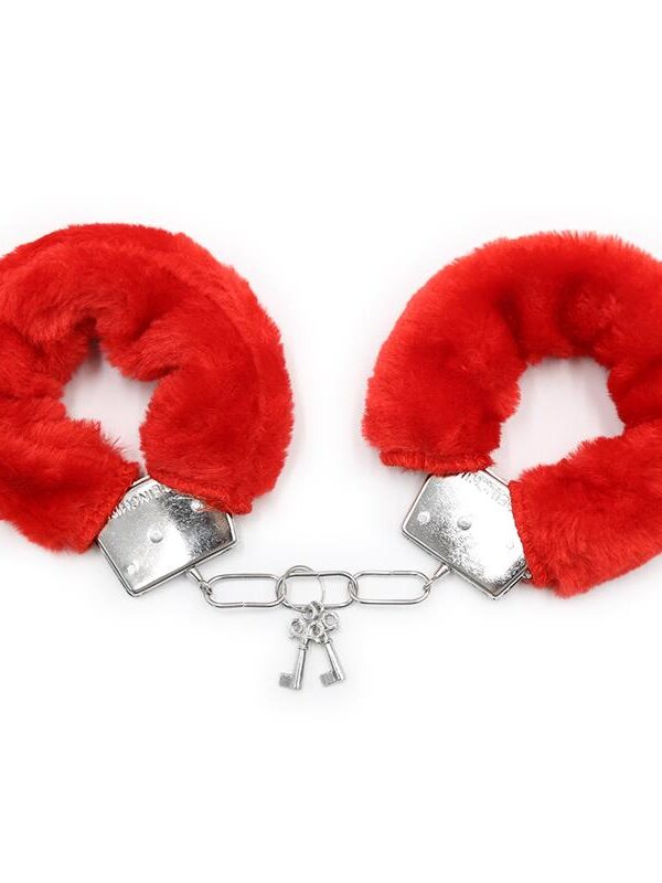 Esposas de Metal para Muñecas con Pelo Rojo