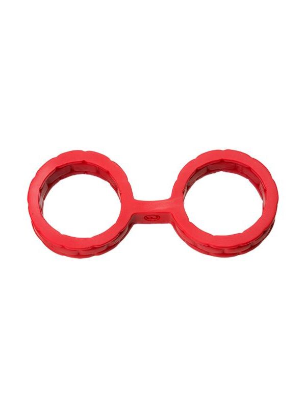 Esposas Japonesas para Bondage Silicona Premium Talla L Rojo