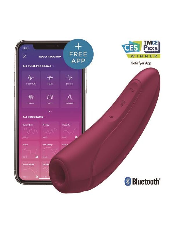 Estimulador Curvy 1+ Rose Red