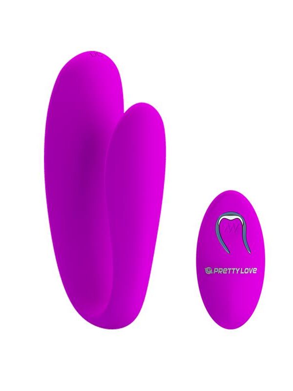 Estimulador de Parejas Control Remoto Rosa