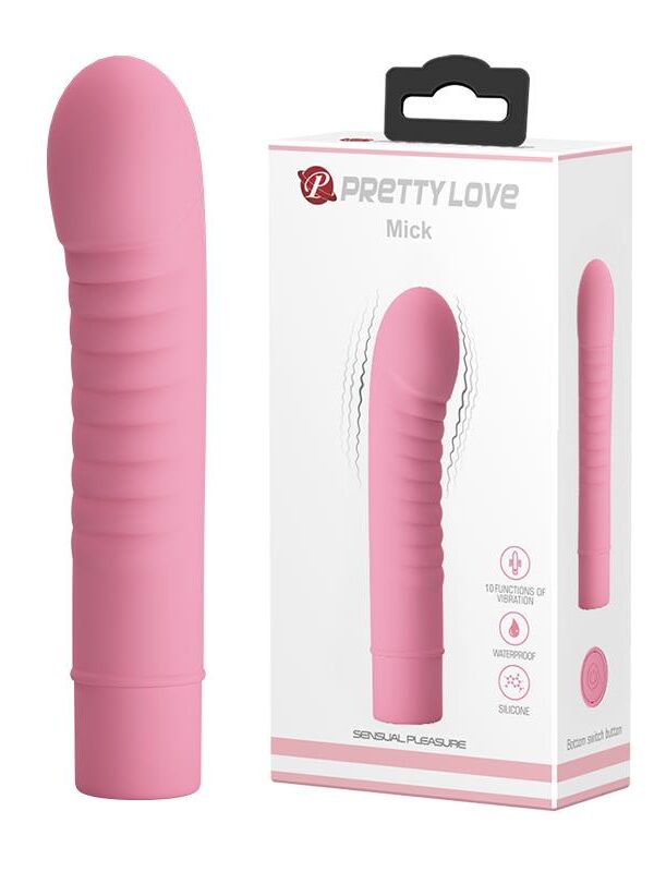 Estimulador Mick Silicona Rosa