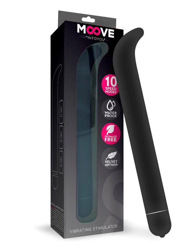 Estimulador Vibrador Punto G 10 Funciones Negro