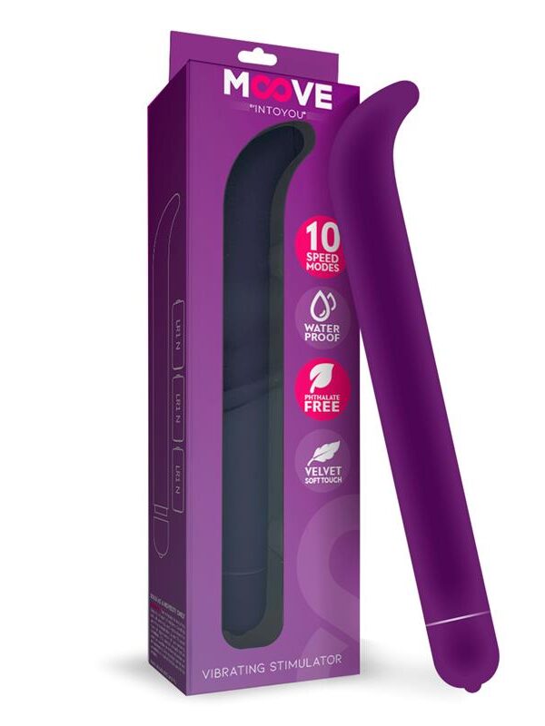 Estimulador VIbrador Punto G 10 funciones Púrpura