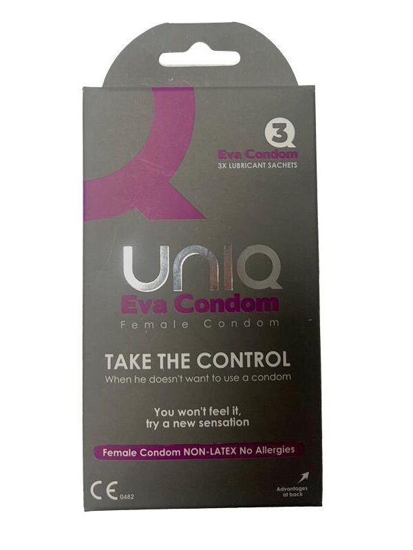 Eva Female Preservativos Femeninos sin Látex 3 Unidades