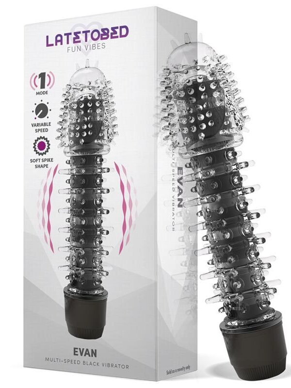 Evan Vibrador Multi Velocidad Negro