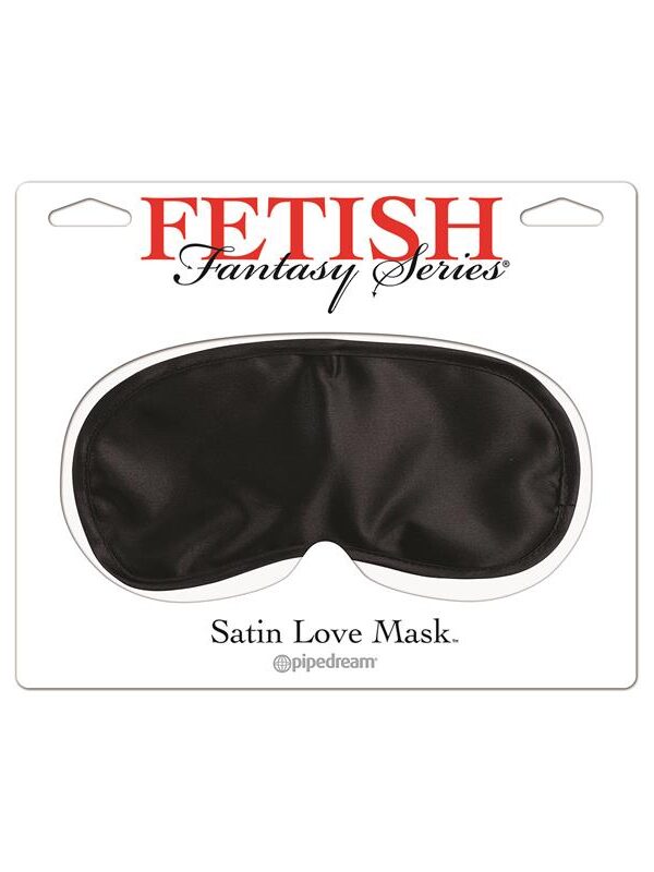 Fetish Fantasy Series Antifaz de Satén Love - Color Negro