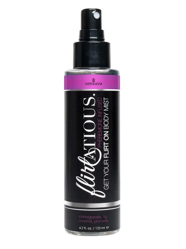 Flirtatious Bruma Corporal con Feromonas Granada, Coco y Plumeria 125 ml