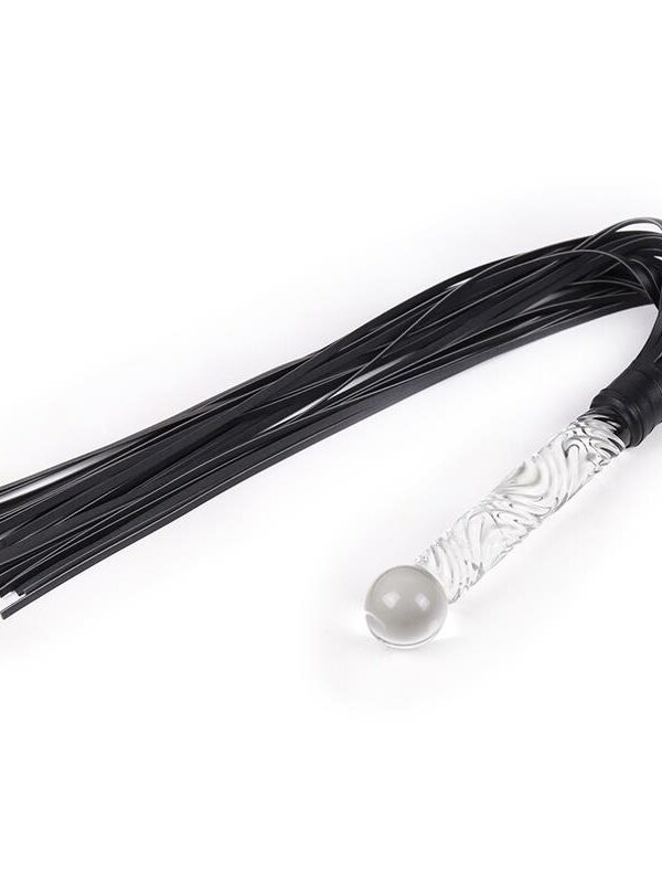 Flogger con Mango de Cristal 70 cm