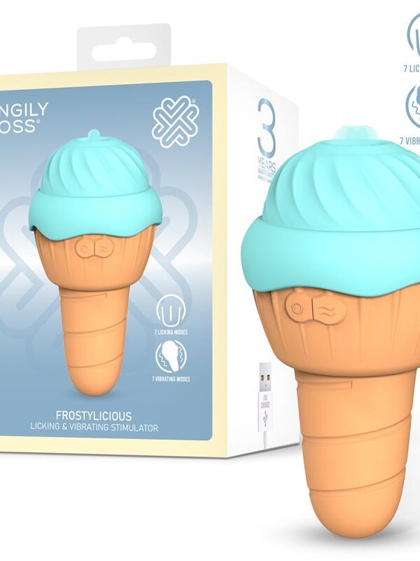 Frostylicious Estimulador con Lengua Estimuladora y Vibración