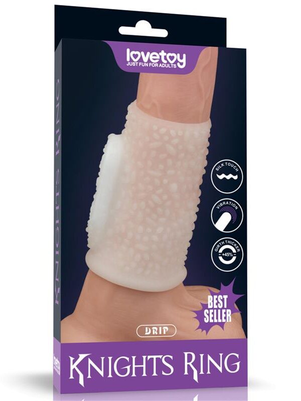 Funda para el Pene con Vibración Drip Knights