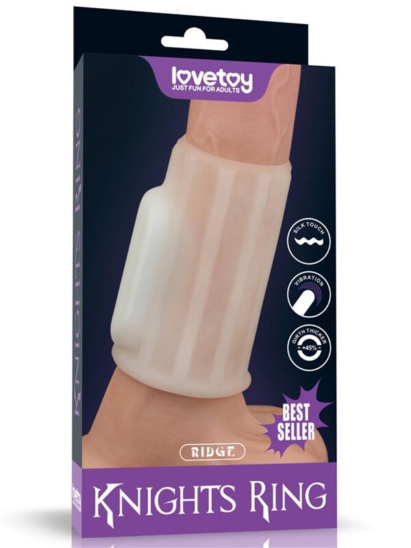 Funda para el Pene con Vibración Ridge Knights
