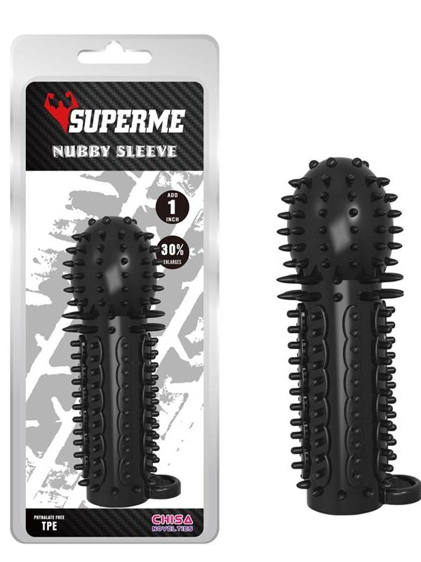 Funda para el Pene Nubby Negro