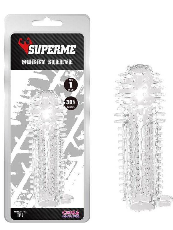Funda para el Pene Nubby Transparente