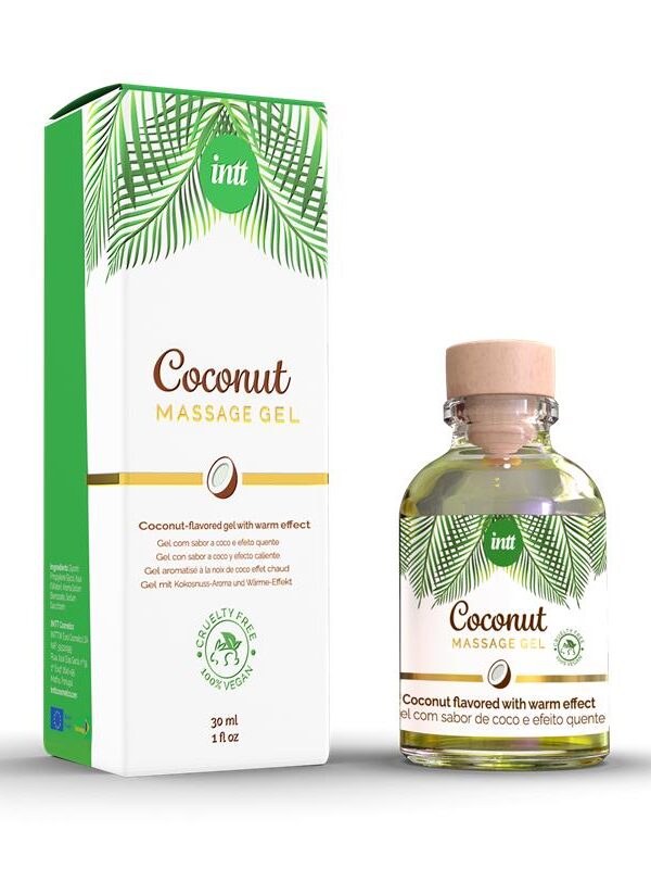 Gel de Masaje Coco 100% Vegano Besable 30 ml