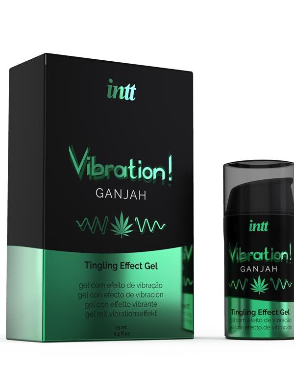 Gel Vibrador Efecto Calor Ganjah 15ml