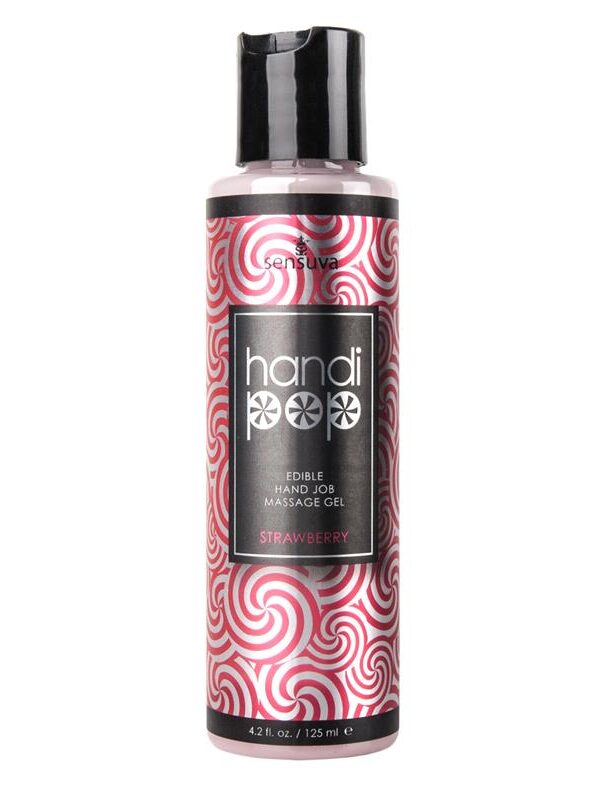 Handipop Gel de Masaje y Sexo Oral Fresa 125 ml