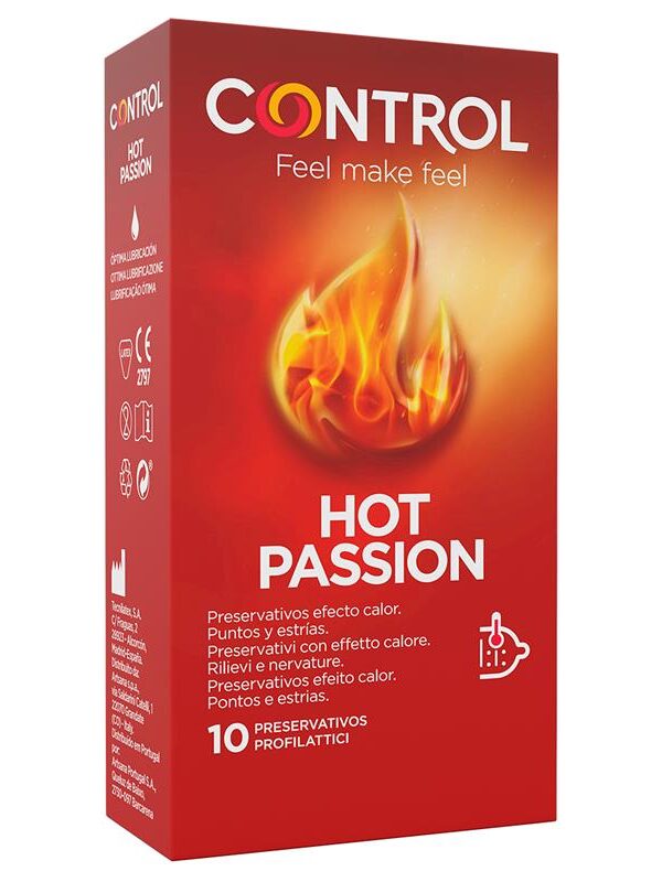 Preservativos Hot Passion 10 Uds