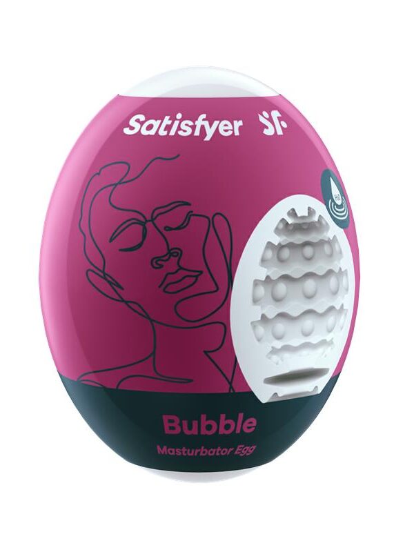Huevo Masturbador Unidad Bubble Hydro-Active