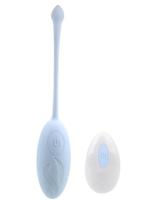 Huevo Vibrador con Control Remoto Azul
