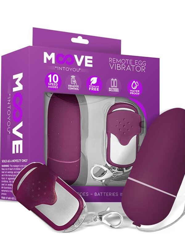 Huevo Vibrador con Control Remoto Dark Purple
