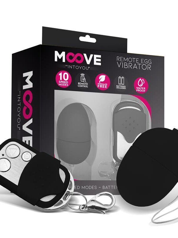 Huevo Vibrador con Control Remoto Mini Negro