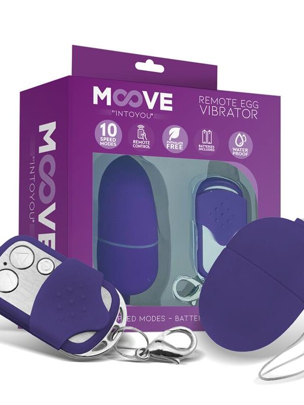Huevo Vibrador con Control Remoto Mini Púrpura