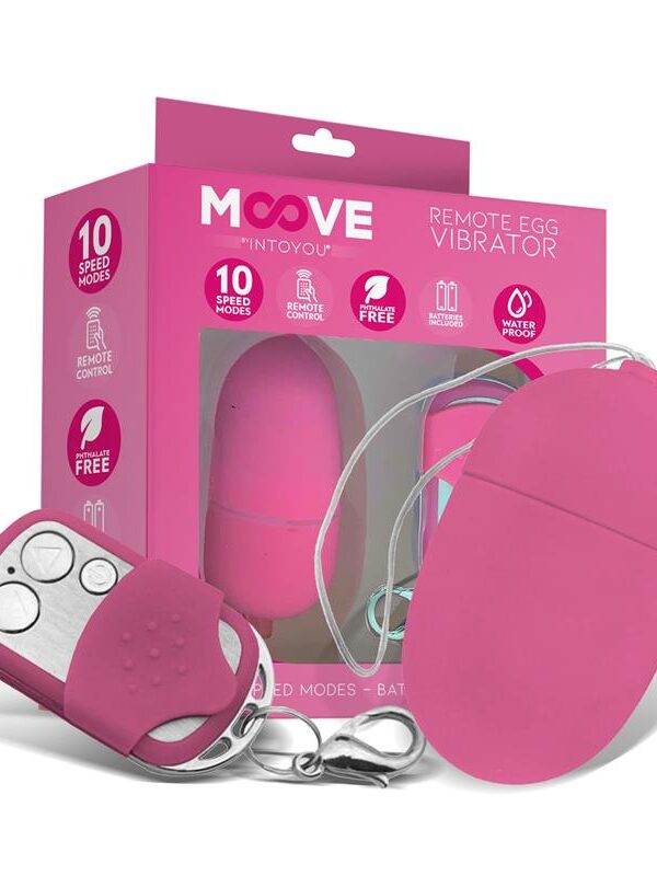 Huevo Vibrador con Control Remoto Tamaño Mediano Rosa