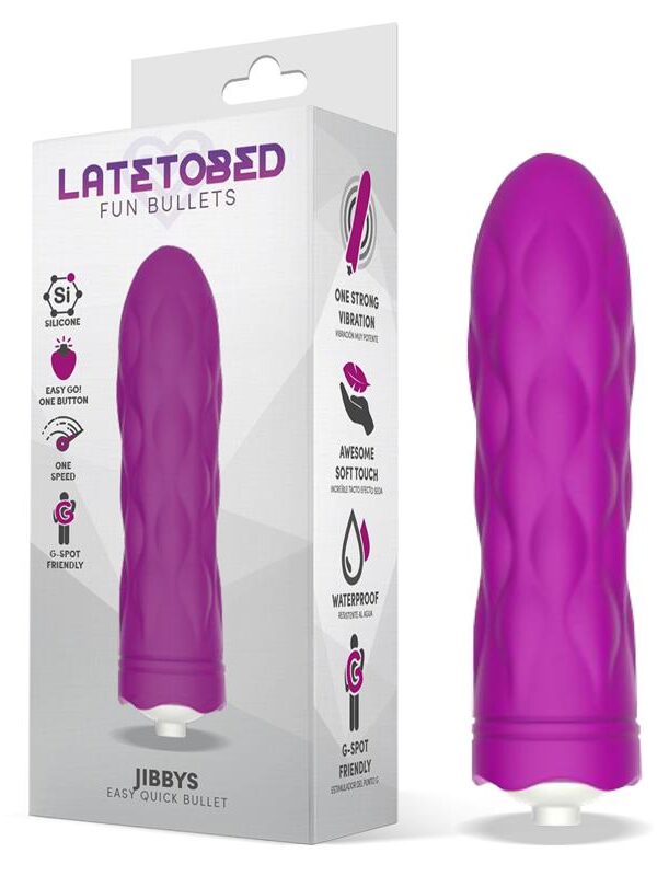 Jibbys Bala Vibradora Easy Quick Silicona Purple