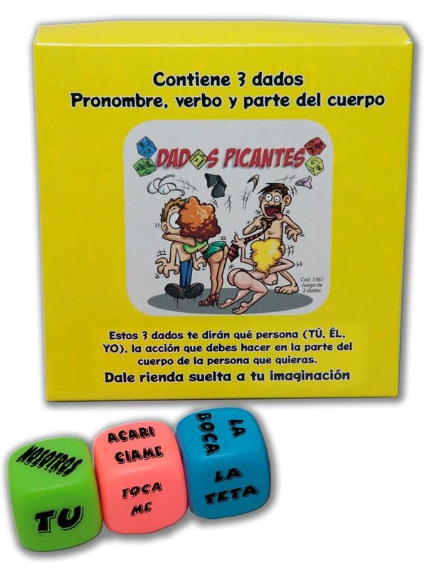 Juego 3 Dados Fluorescentes