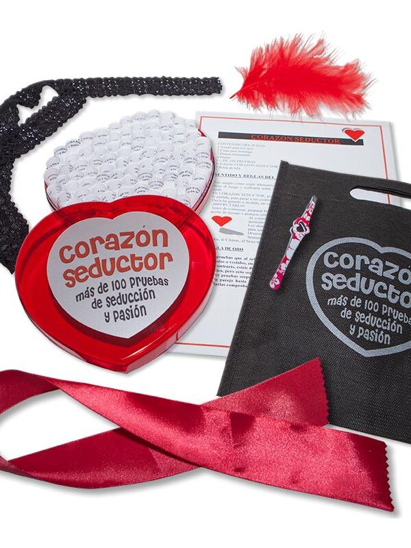 Juego Corazón Seductor con 100 Pruebas