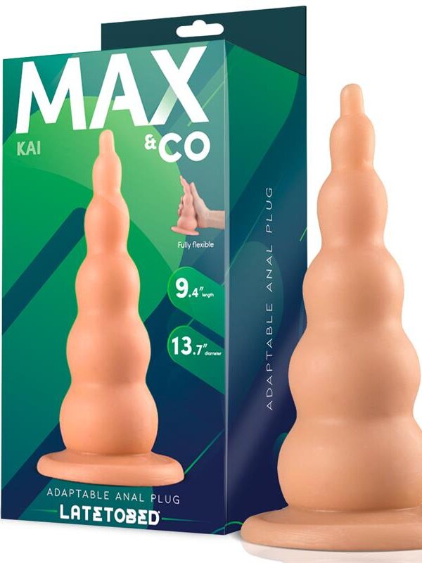 Kai Plug Anal Adaptable Natural 9,4 - 18,4 cm