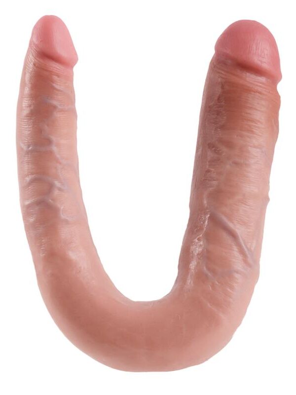 King Cock Pene Doble Penetración Grande - Color Natural
