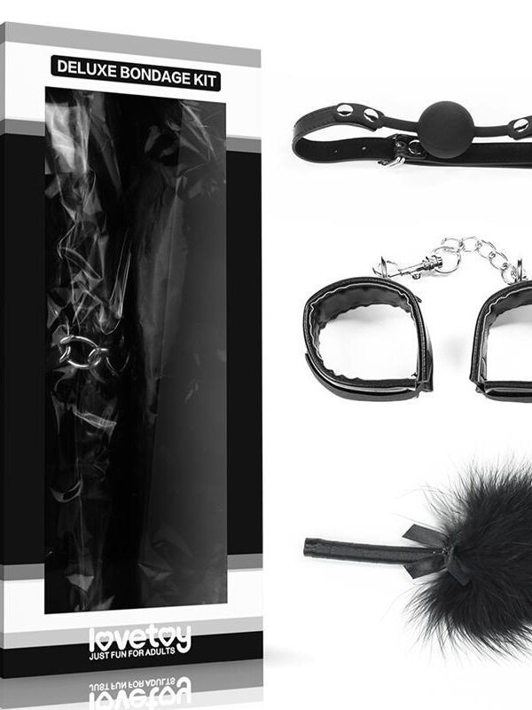 Kit Bondage Deluxe Negro