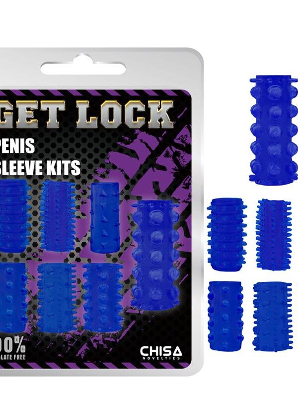 Kit de Fundas para el Pene Azul