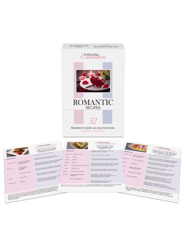 Kit de Parejas Intimate Encounters Romantic Recipes (EN ES)